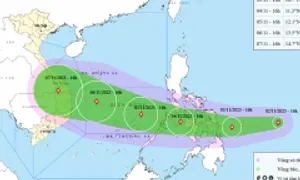Bão Kalmaegi có thể đạt cấp 14 khi vào Biển Đông
